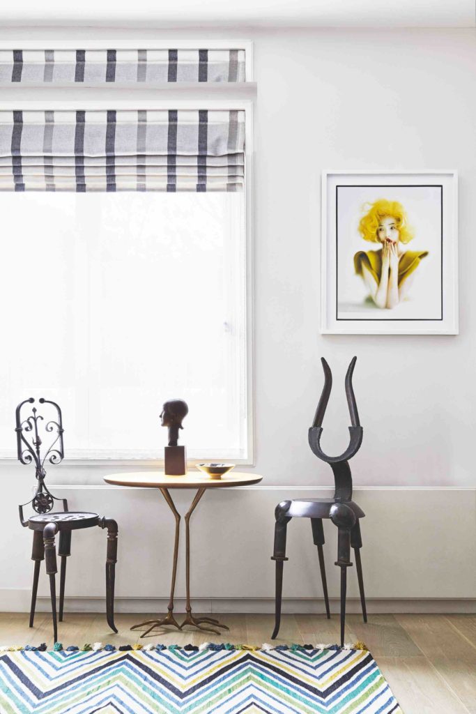 A London mews home with interior design by Christine Van Der Hurd