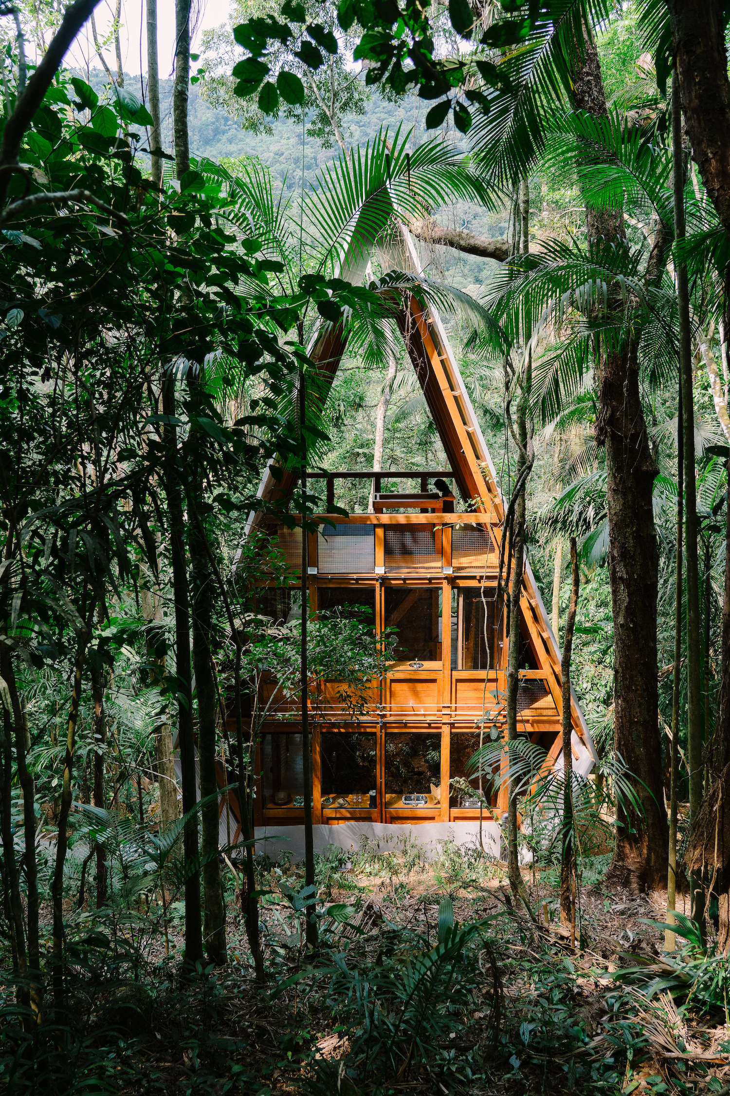 Monkey House cabin by Atelier Marko Brajovic in Brazil 