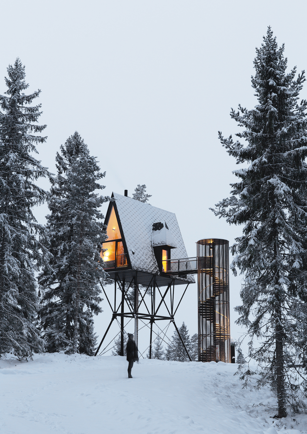 Kvitfjell Cabin in Norway, by Erling Berg Architect, courtesy gestalt