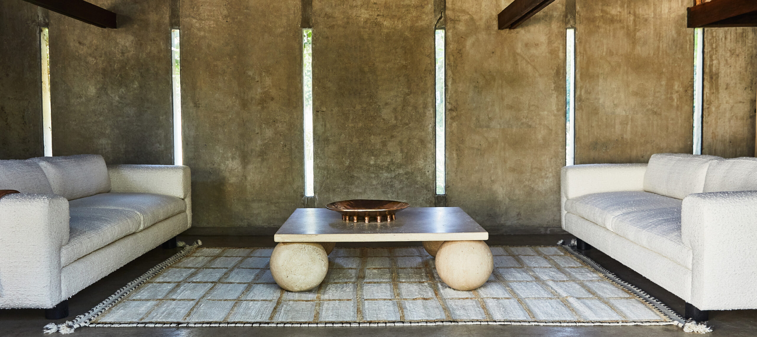 Japanese-inspired furniture by Kelly Wearstler