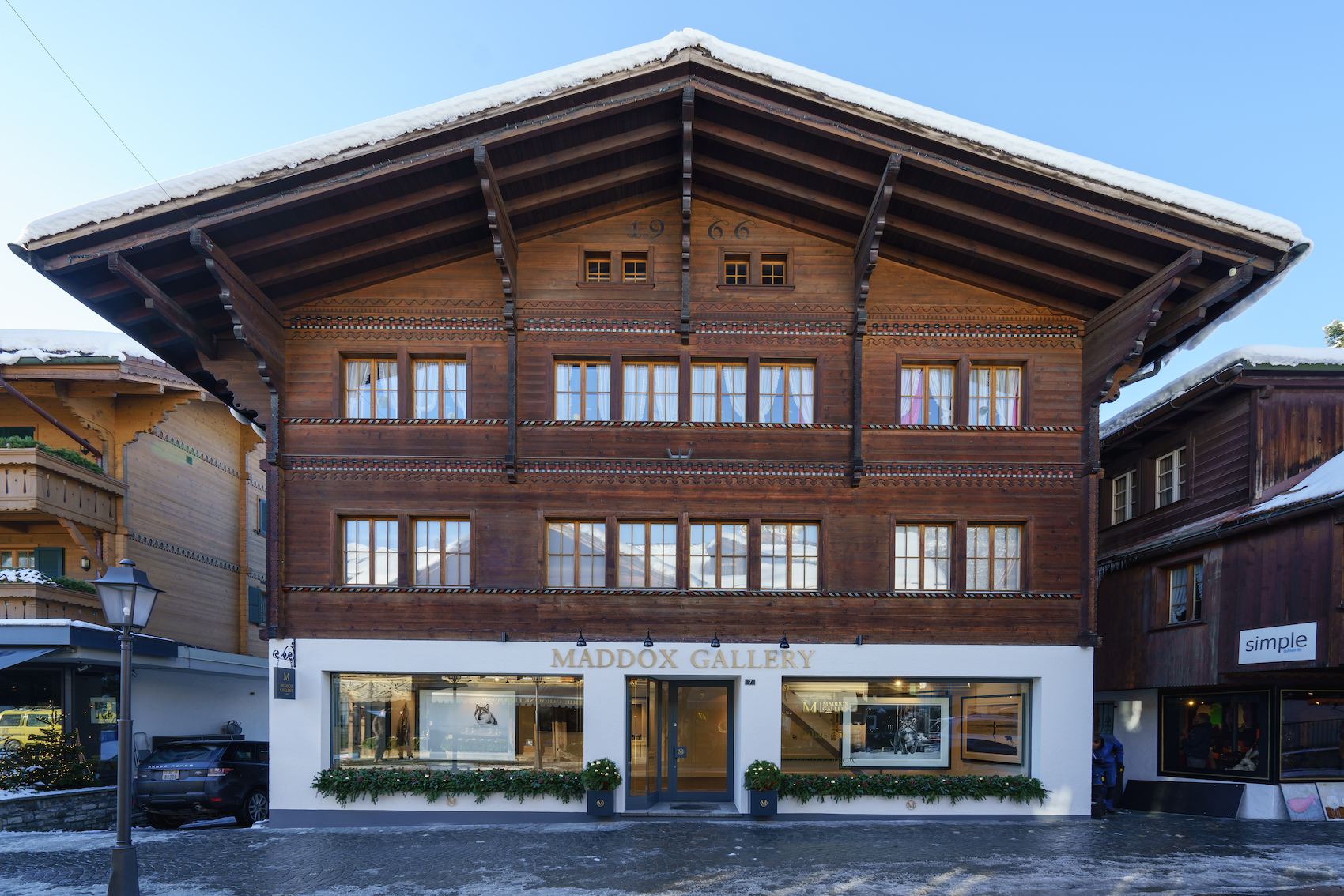 Maddox Gallery in Gstaad, Switzerland