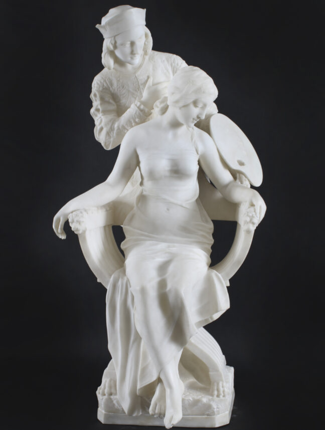 Alabaster statue from Regent Antiques