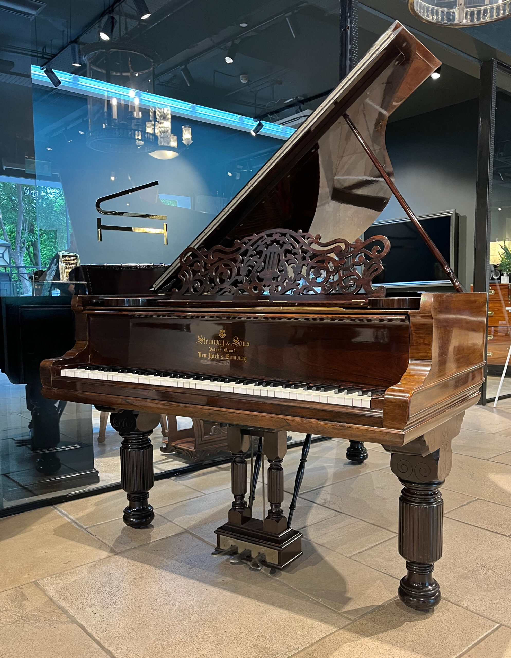 An 1890s Steinway which belonged to Prince Arthur, Duke of Connaught – Queen Victoria’s son and Governor General of Canada