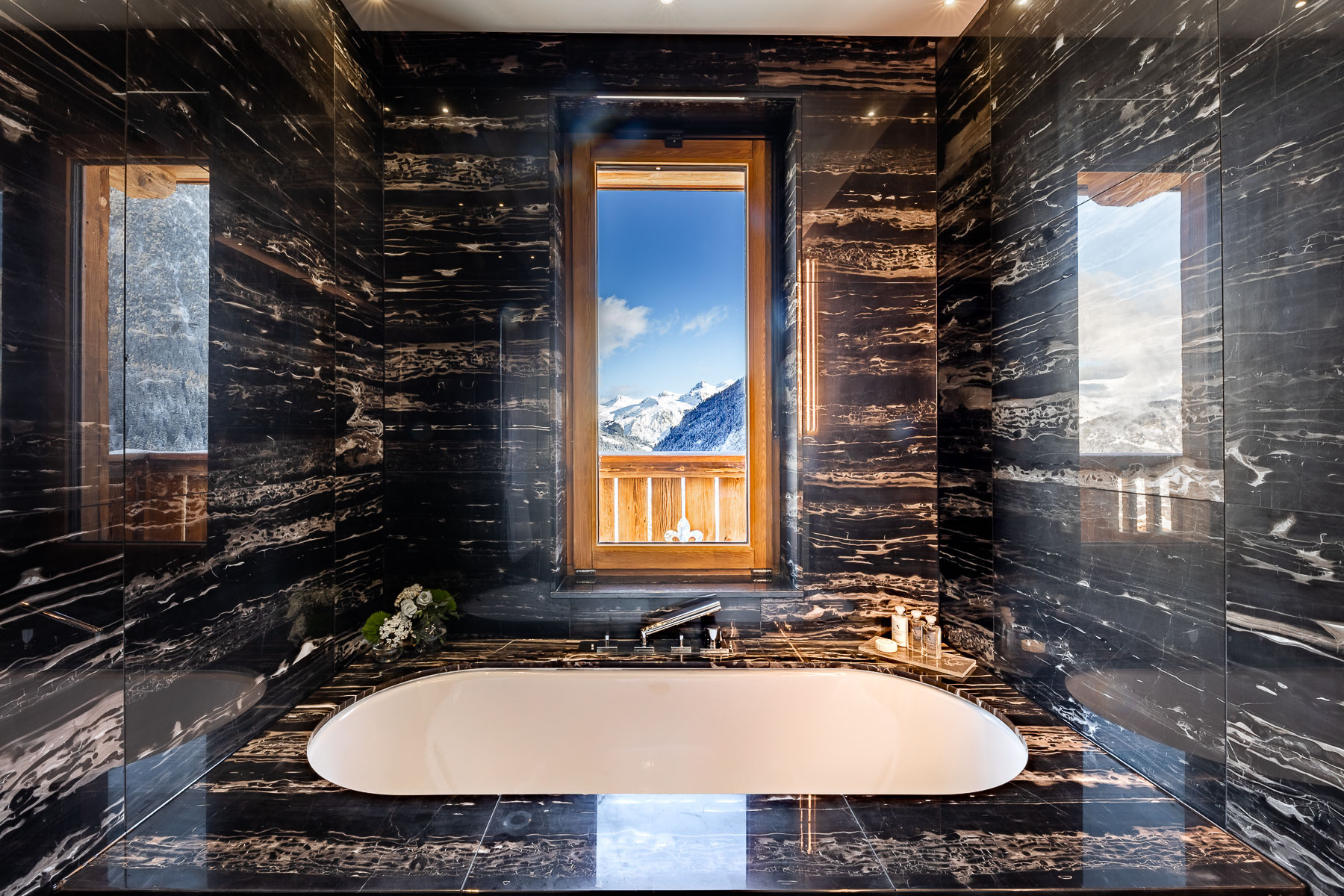 Bathroom in Prestige Residence, Ultima Courchevel Belvédère
