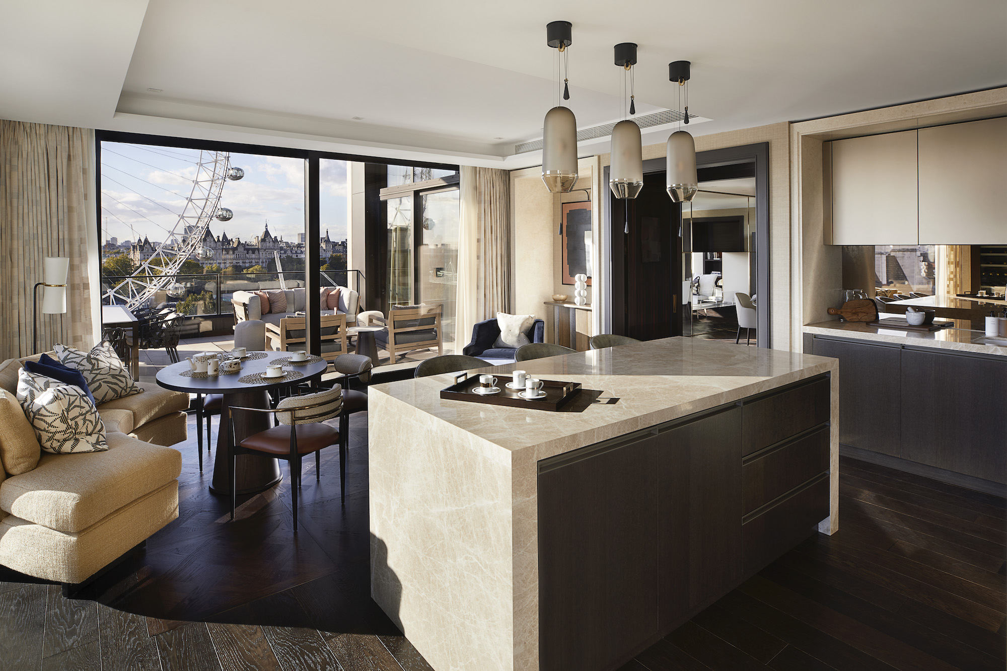 The Belvedere Gardens Penthouse, a prestigious show home in London