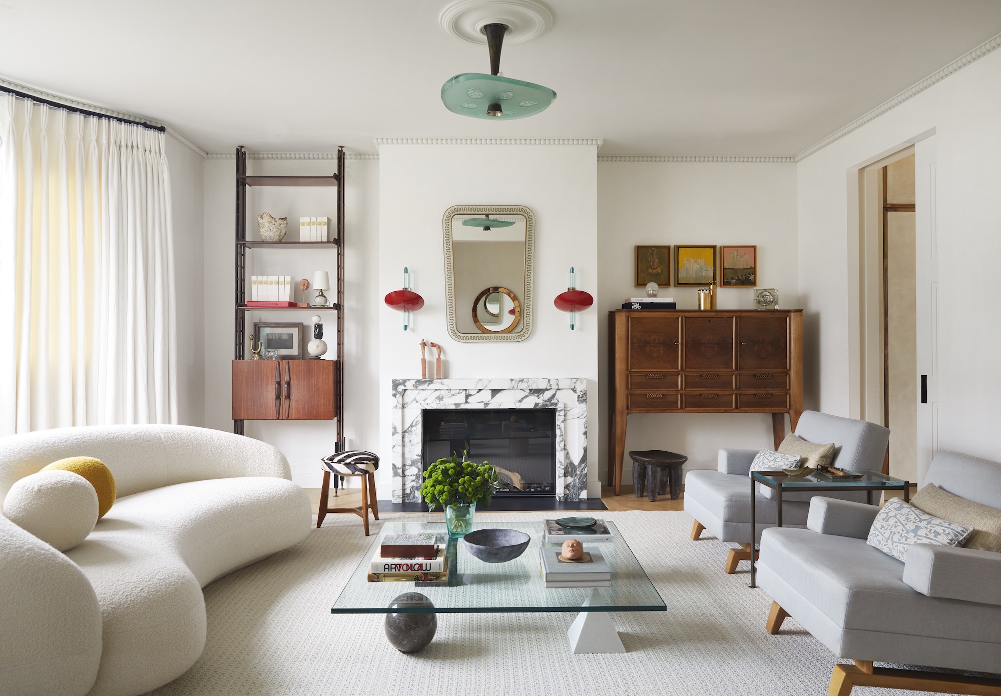 A residence interior designed by Bryan O'Sullivan in Old Church St (Photo: Helen Cathcart) in Effect Magazine