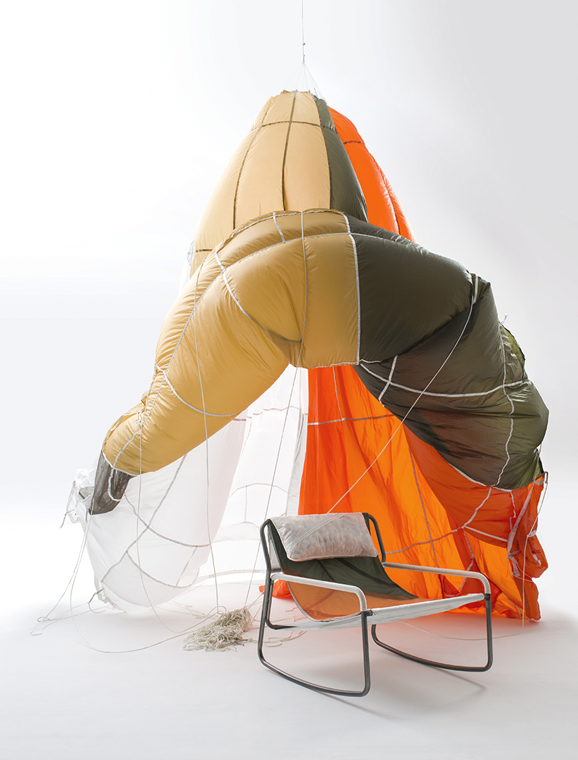 Canopy chair designed by Layer Design in Effect Magazine