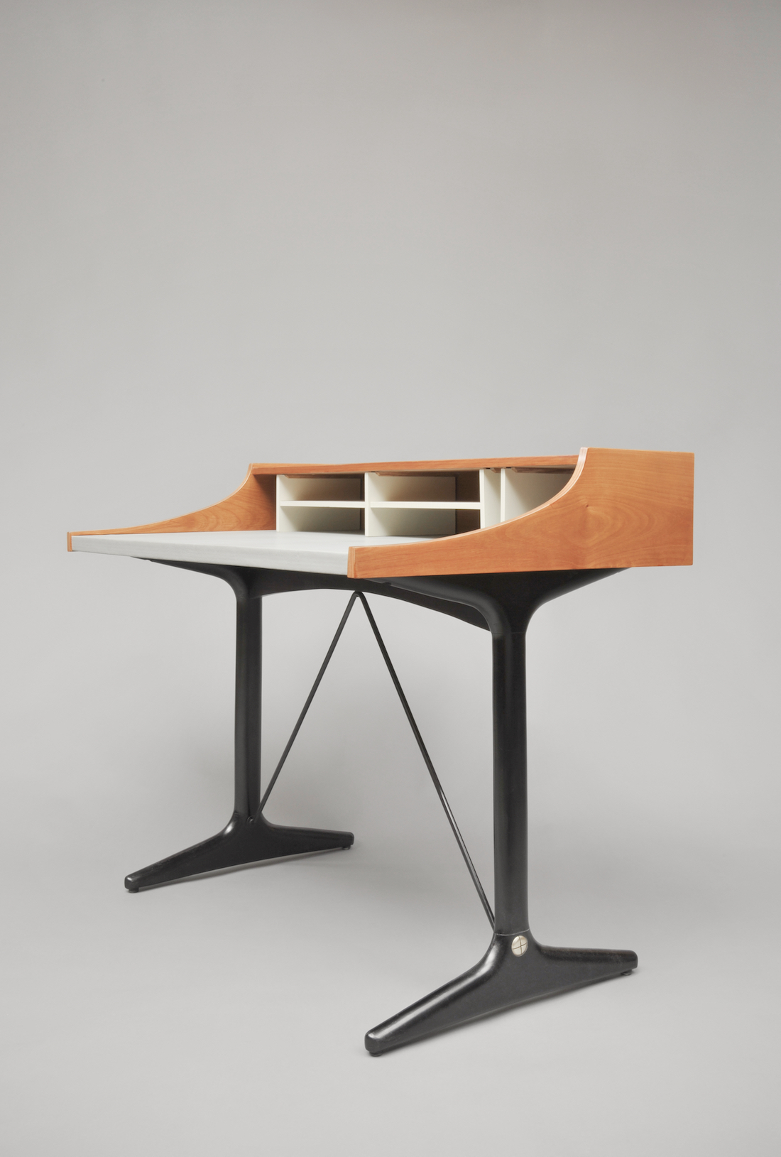 1958 ‘Lady’s Desk’ by Pierre Paulin, Galerie Pascal Cuisinier at BRAFA 2023 in Effect Magazine