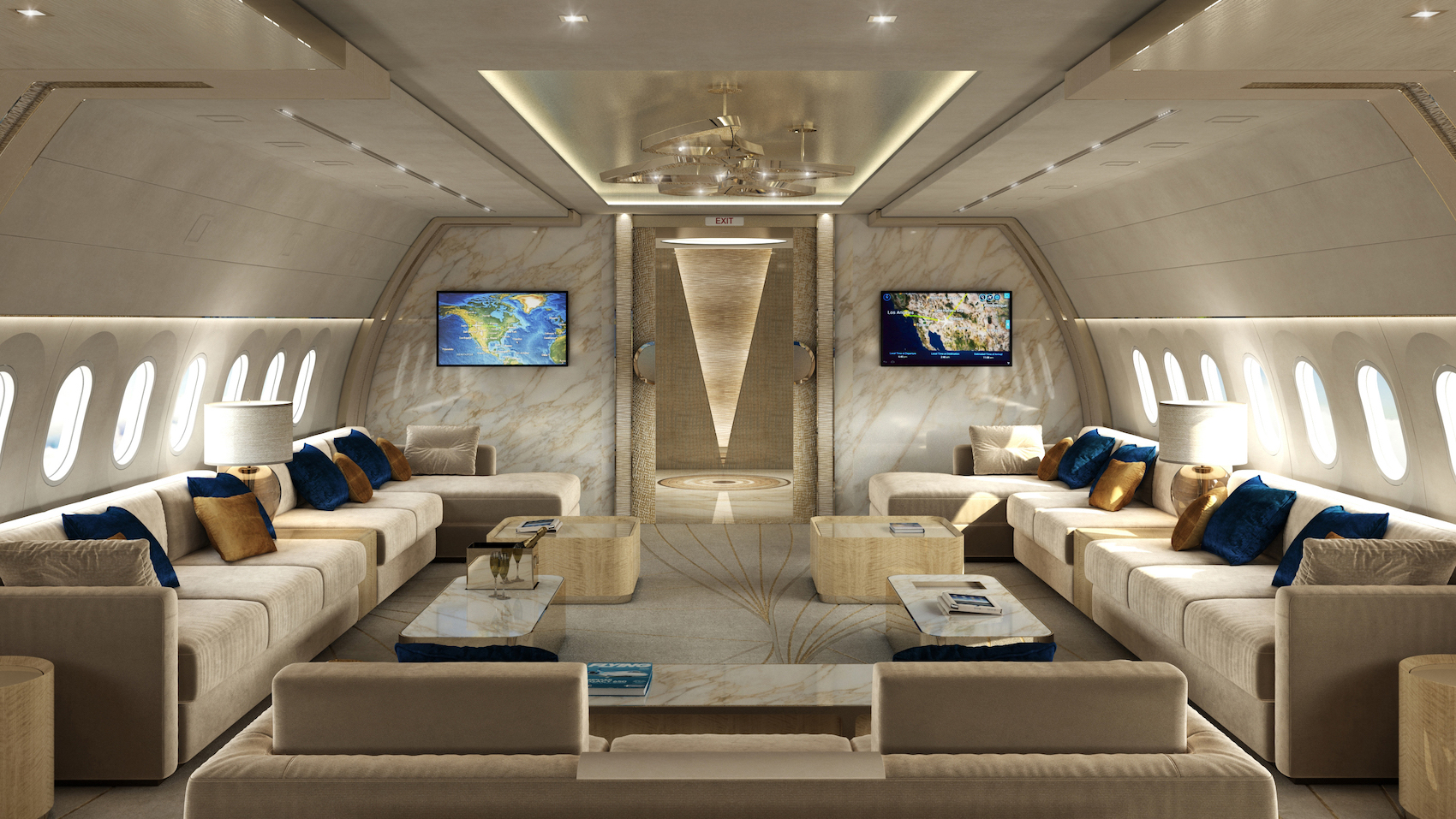 B787 800 Private Jet Interior Design Effect Magazine2b 