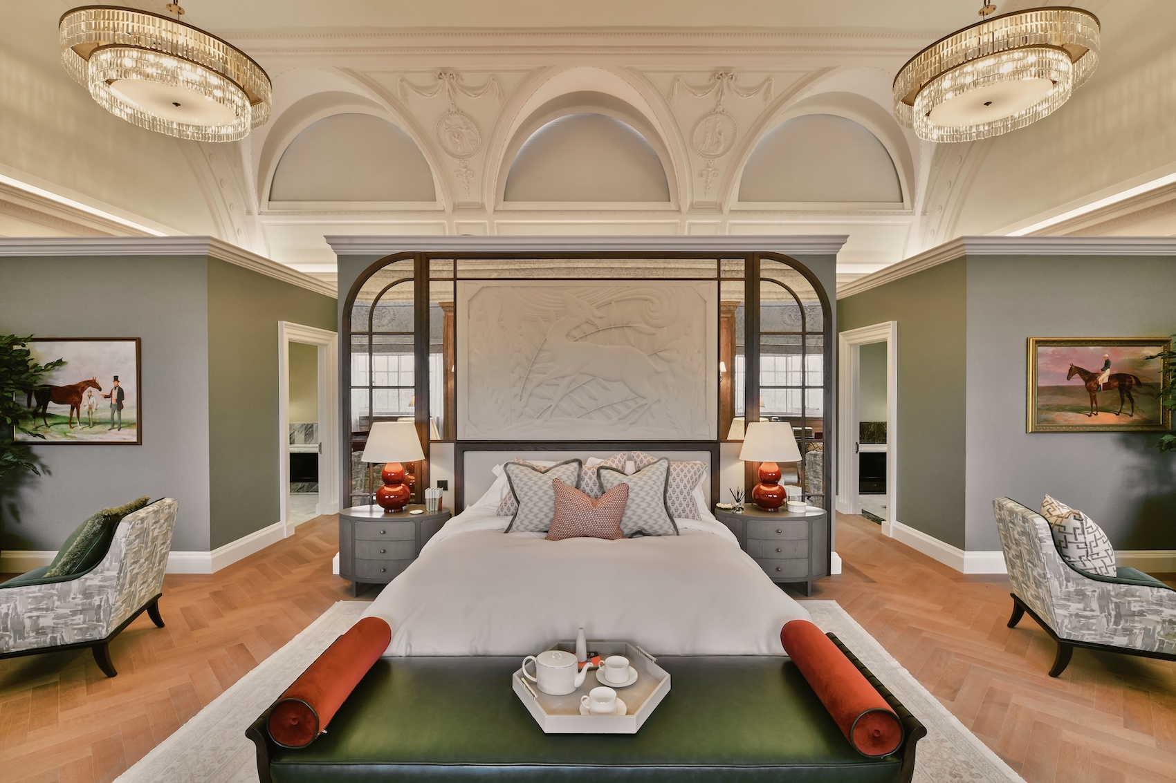 The master bedroom suite of The Astor by Goddard Littlefair in Effect Magazine