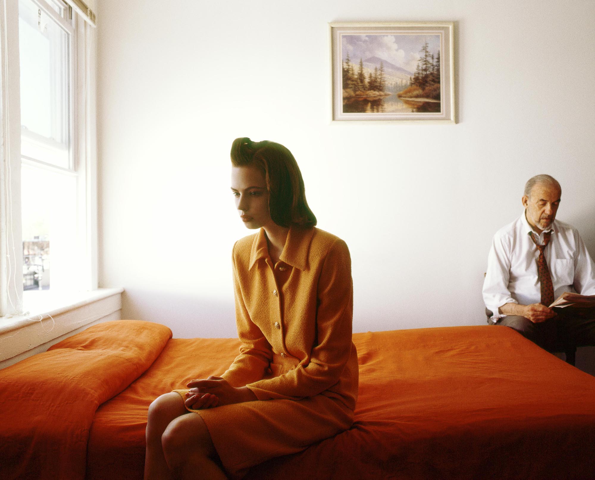 Michael Mundy's favourite image is a shot for a fashion shoot inspired by the work of Edward Hopper