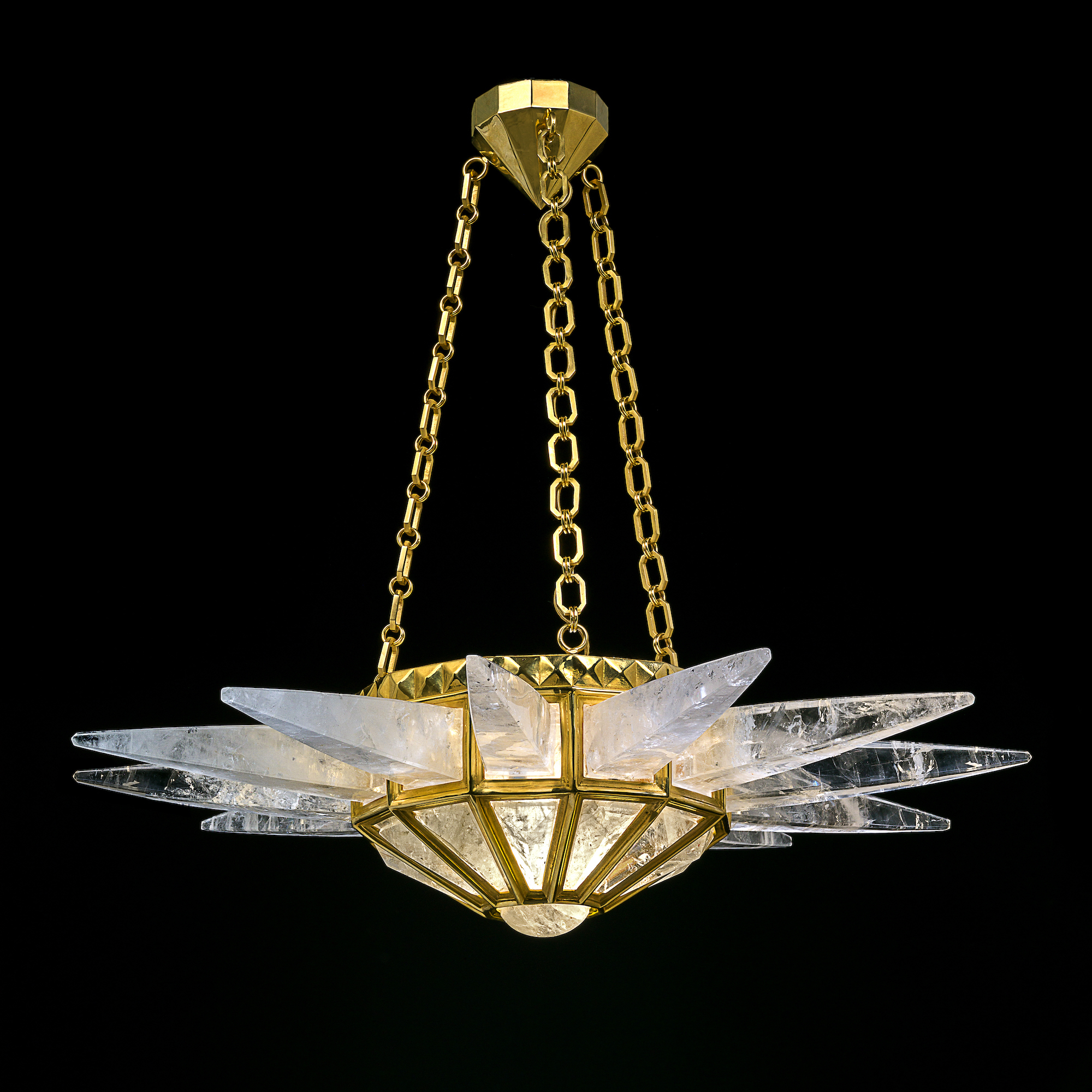 The Vossion Dream chandelier features the biggest polished rock crystals in the world - Effect Magazine