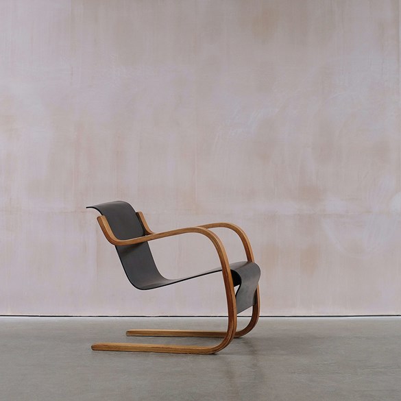 Type 31 Chair by Alvar Aalto at the Modern Warehouse at Treasure House Fair 2023 in Effect Magazine
