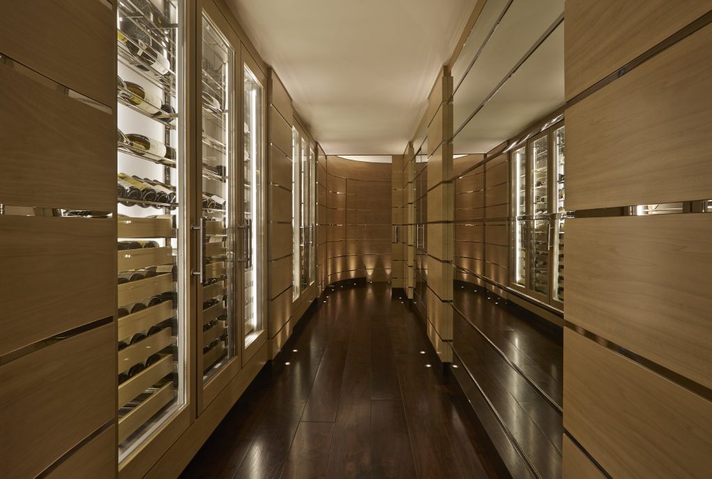 Fitted wine cellar by Tim Gosling in Effect Magazine