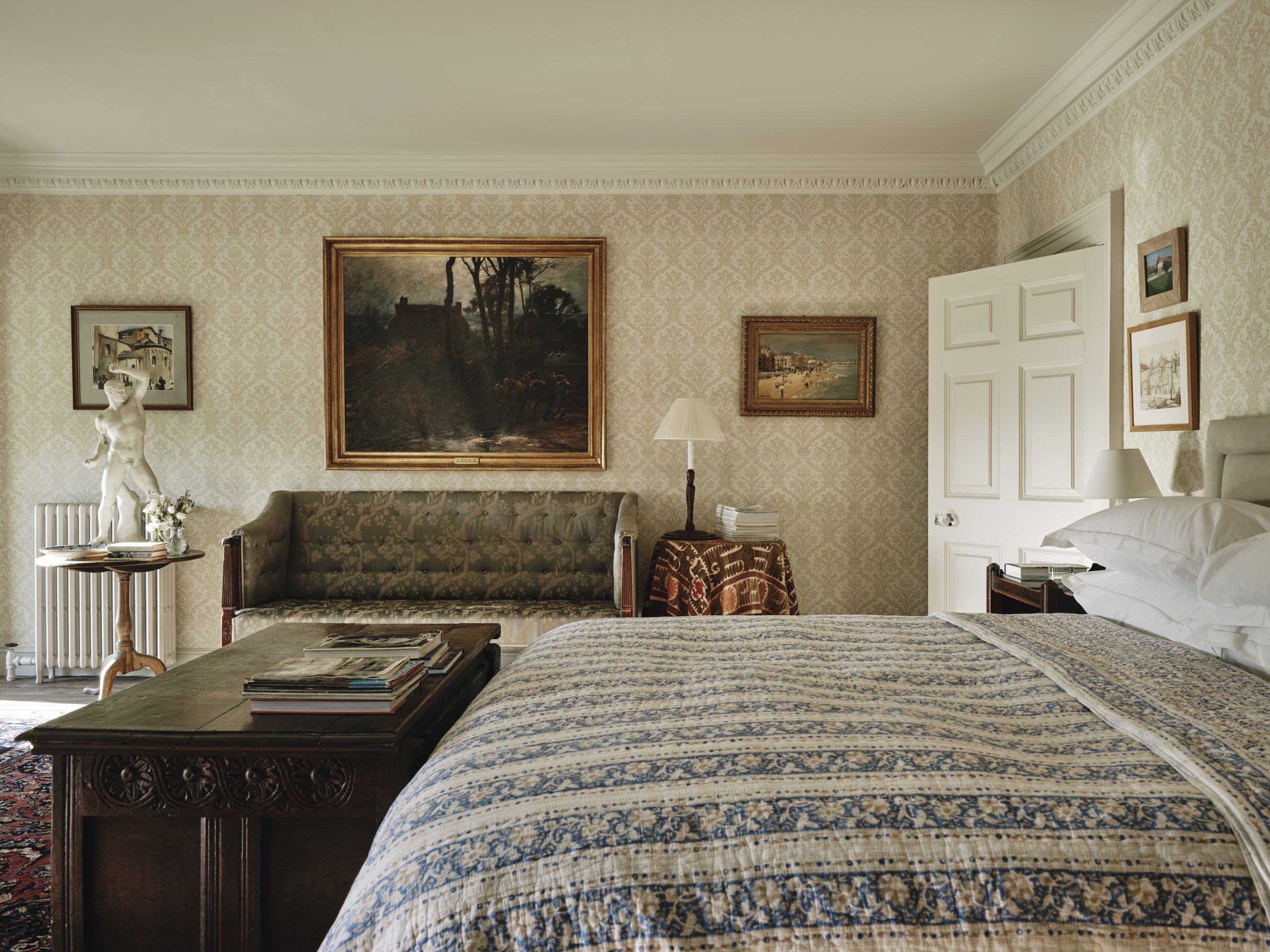 Bedroom at Wolterton Hall in Effect Magazine