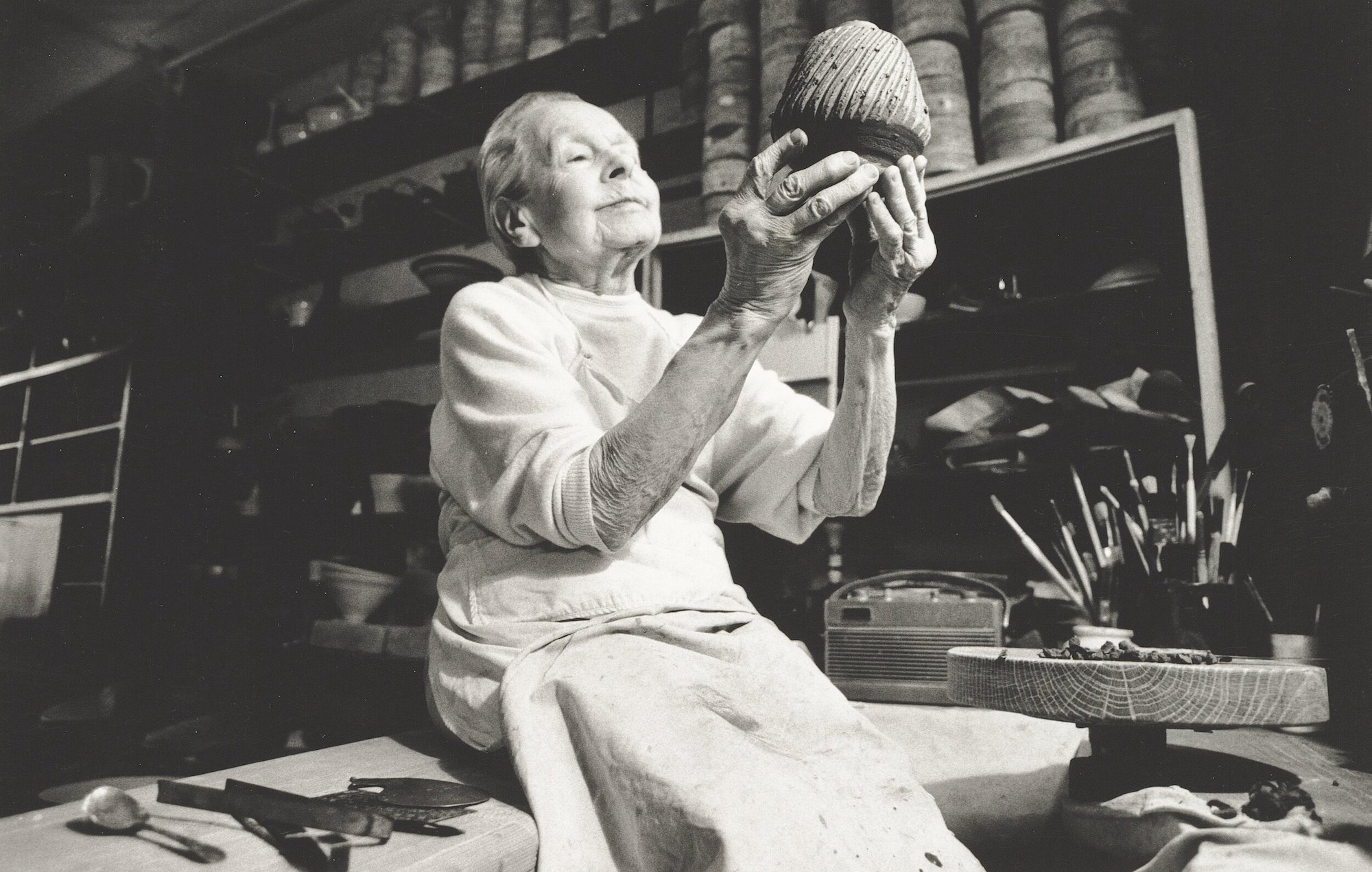 Lucy Rie, one of the UK's most influential ceramicists